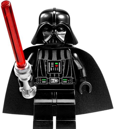 Sw Darth Vader Chrome Black Lego