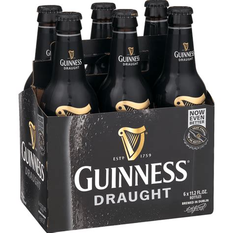 Guinness Beer Draught Stout 6 Pack Porter And Stout Dagostino