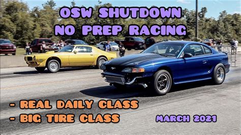 No Prep Racing Orlando Speed World Shutdown Real Daily Driver Class