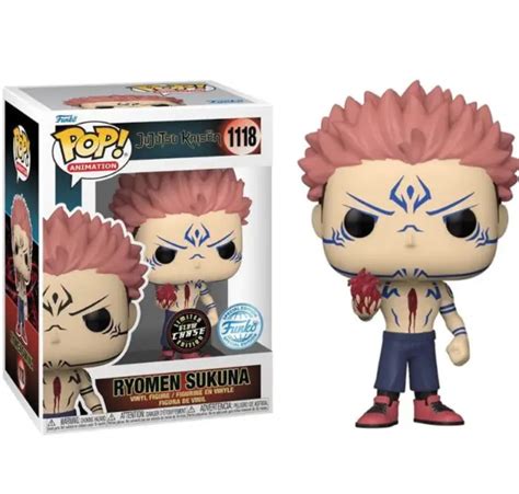 Ju Jitsu Kaisen Funko Pop Animation Ryomen Sukuna Chase Glow