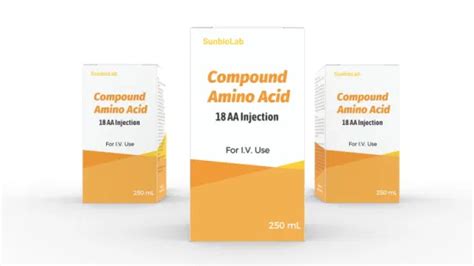 Intravenous Solution Compound Amino Acids 18 Amino Acid Injection 18AA