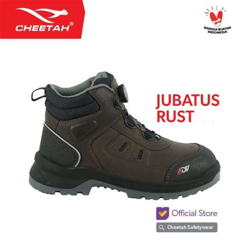 Promo Sepatu Safety Cheetah Adv Jubatus Rust Diskon Di Seller