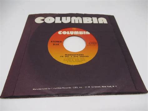 Manhattans Theres No Me Without You 1973 Columbia 45 Rpm Record Ebay