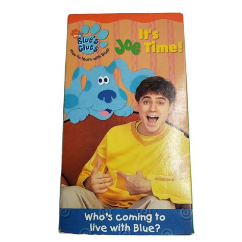 Blues Clues Its Joe Time Vhs Tested Great Shape The Best Porn Website