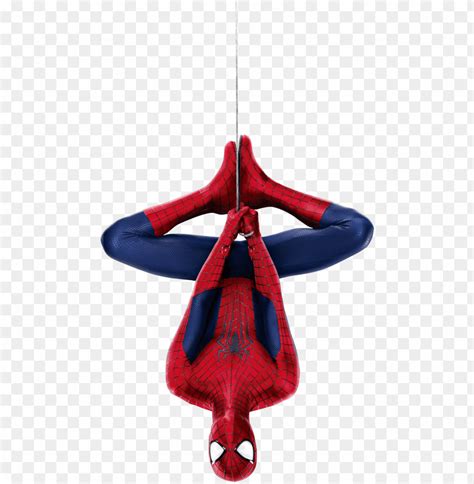 Spiderman Hanging Upside Dow PNG Transparent With Clear Background ID ...