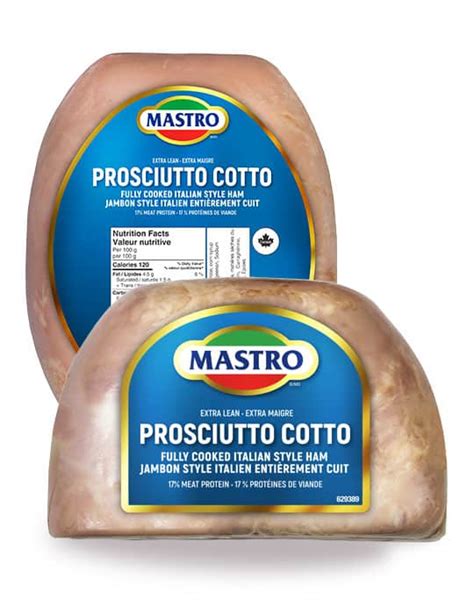 Mastro® Prosciutto Cotto Mastro® San Daniele® Specialty Deli Meats