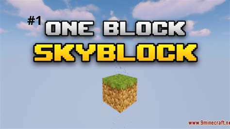 Minecraft One Block Moje Prvn Minecraft Video Youtube