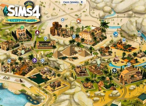 I Organized A Collab Turning Oasis Springs Into Ancient Egypt Sims