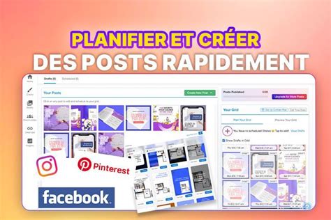 GRATUIT Planifie et réalise du contenu en masse pour tes réseaux