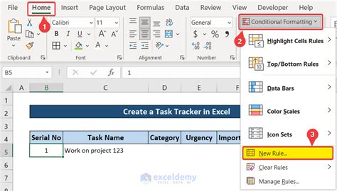 How to Create a Task Tracker in Excel (Download Free Template)