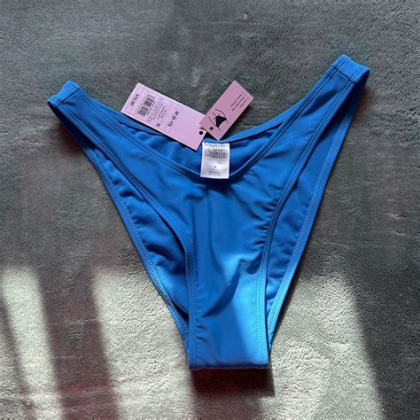 Wild Fable Women S Blue Bikini And Tankini Bottoms Depop