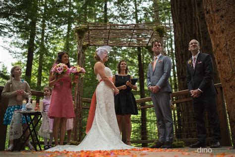 Hoyt Arboretum Redwoods Portland Wedding Photographer