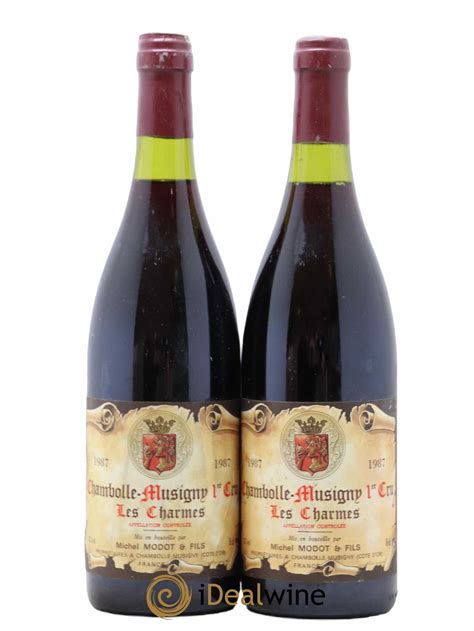 Buy Chambolle Musigny 1er Cru Les Charmes Michel Modot 1987 Lot 2468