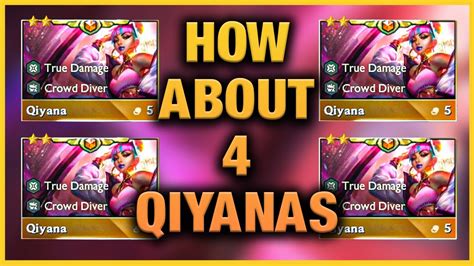 X4 QIYANA RANKED TFT Remix Rumble Teamfight Tactics YouTube