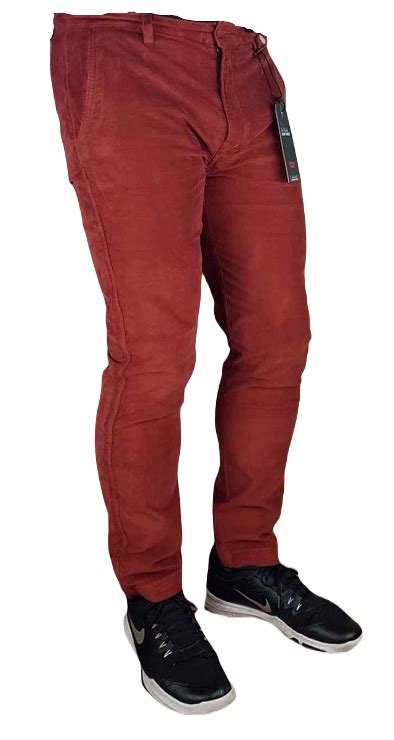 Sztruksy Levi S XX Chino 171990058 Fired Brick Red Tanie Promocja