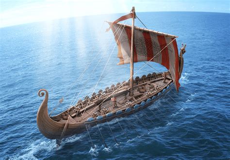 The Drakkar, a Viking warship - Vikings: War of Clans