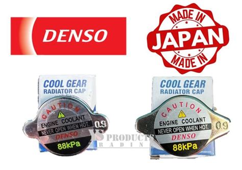 100 ORIGINAL DENSO COOL GEAR RADIATOR CAP R124 R125 R126 R148 Lazada