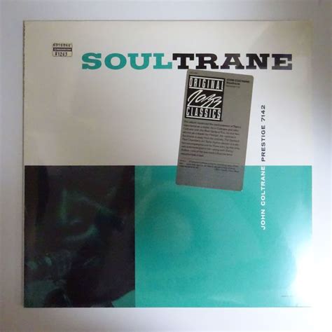 【やや傷や汚れあり】11138182【未開封us盤ojc】john Coltrane Soultrane の落札情報詳細 ヤフオク