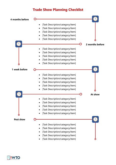 10 Free Trade Show Planning Templates - Checklists