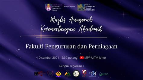 Majlis Anugerah Kecemerlangan Akademik Fpp Youtube