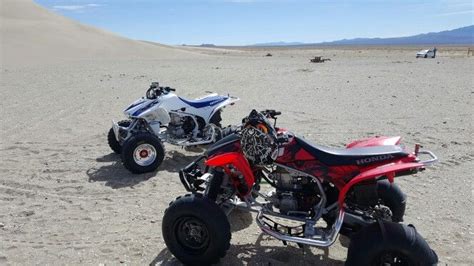 The quads at the dunes | Atv riding, Sport atv, Camping fun