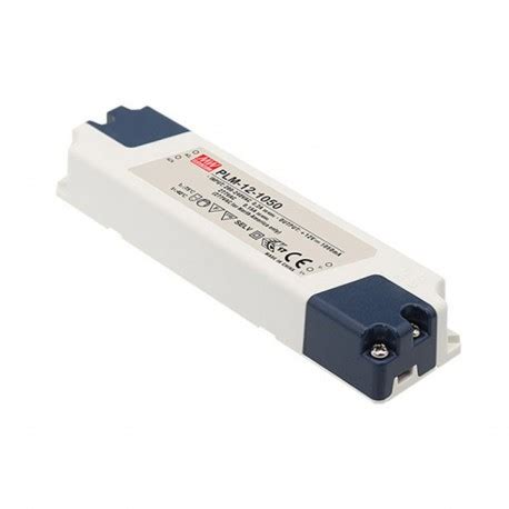 PLM 12 500 MEANWELL AC DC Single Output LED Driver Constan