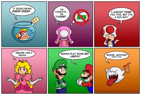 Mario Puns By Gabasonian On Deviantart Mario Funny Super Mario Art Mario Comics