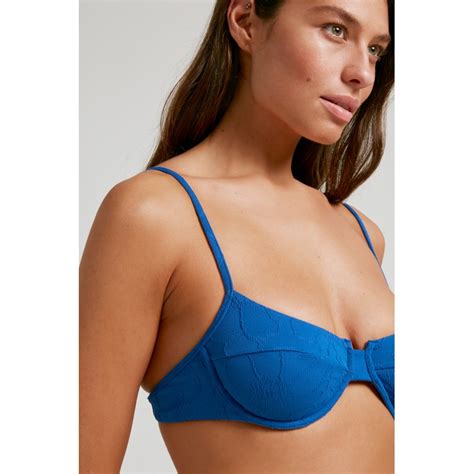 Royale Balconette Bikini Blue Robin Collection Robin Collection