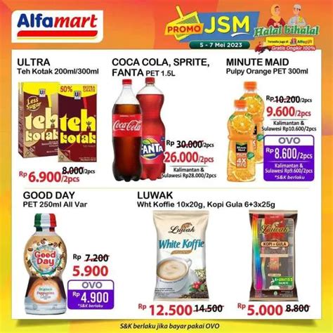 Katalog Promo Jsm Alfamart Periode Mei Dapatkan Harga Spesial