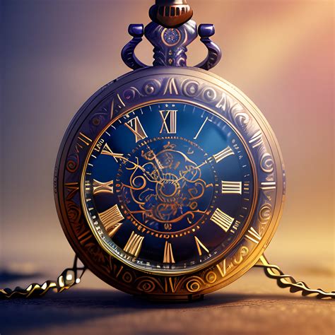 Magical Pocket Watch Magic Spell 8k High Resolution Detailed