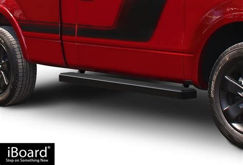 Matte Black Iboard Running Boards Fit Ford F Regular Cab Ebay