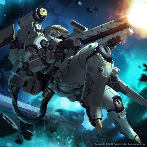 Artstation Mech Space Battle Jessada Sutthi Space Battles Mech Mecha