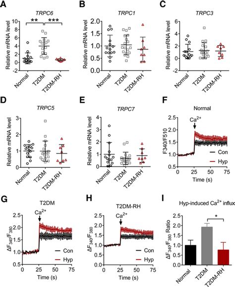 Rh Specifically Reduces Trpc Expression In The White Blood Cells From