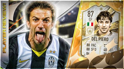 Icon 87 Rated Alessandro Del Piero Player Review Fifa 23 Ultimate