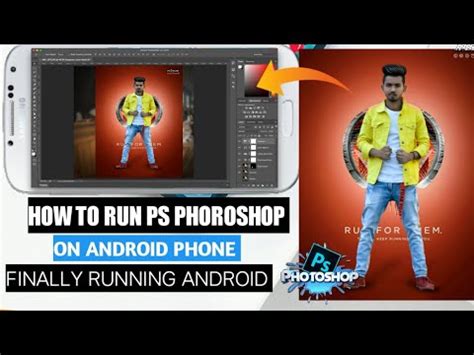 Adobe Photoshop On Smartphone Finally Running Photoshop Android Phone