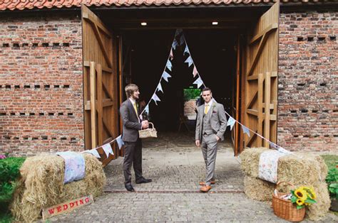 Lighthearted English Barn Wedding: Emma + Mike