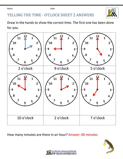 banda Médula ósea Misionero telling time worksheets antiguo Girar documental