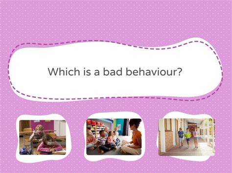 Behaviours At School Free Activities Online For Kids In 1st Grade By