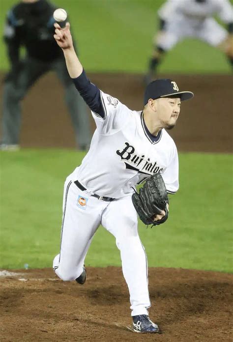 ＜日本s オ・ヤ（6）＞2番手で力投するオリックス・平野佳（撮影・椎名 航） ― スポニチ Sponichi Annex 野球