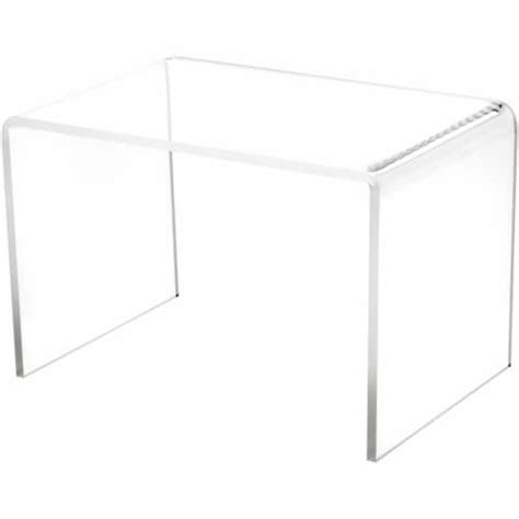 Plymor Clear Acrylic Rectangular Display Riser 6 H X 9 W X 6 D 3 Pack 6 X 9 X 6 3 Pack