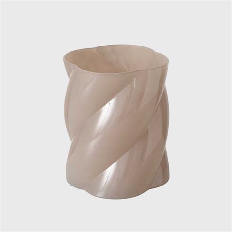 Beige Swirl Glass Vase Barker And Stonehouse