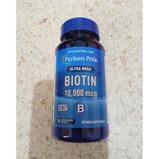 Jual Puritans Puritans Puritan Pride Biotin 10000 Mcg 10000mcg 50