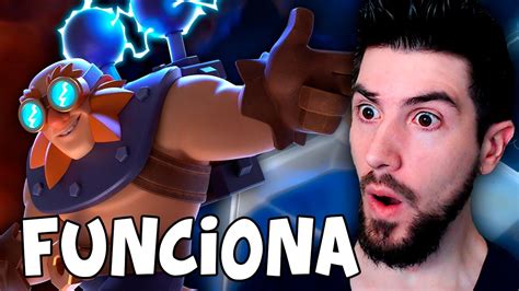 Achei Um Deck De Gigante El Trico No Clash Royale Youtube