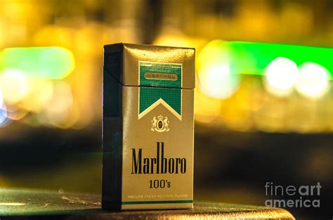 Marlboro ultra lights Photograph by Yuri Levchenko - Pixels