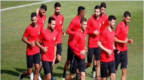 القلعة نيوز منتخب النشامى يواصل تدريباته لمواجهة إسبانيا