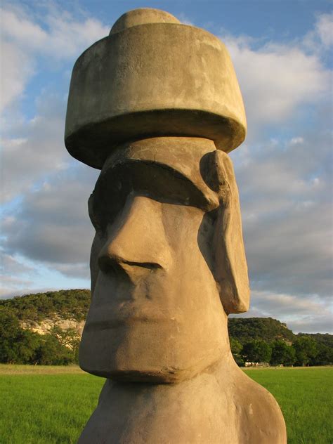 Easter Island Head At Stonehenge Ii Formerly Near Hunt T Flickr