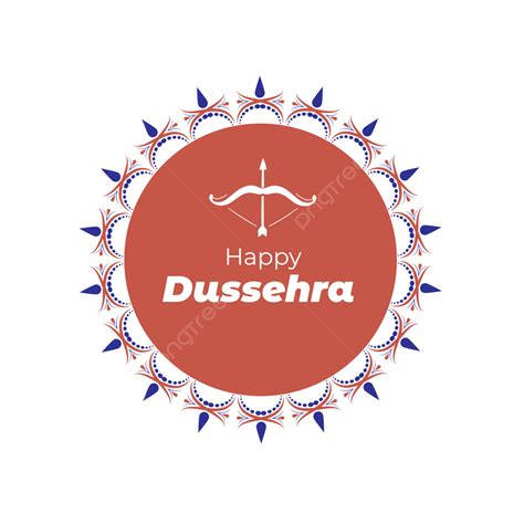 Dussehra Festival Vector Design Images, Happy Dussehra Free Png Indian ...