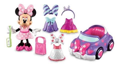 Fisher Price Disney Toy Minnie Mouse Convertible Car & Doll Kids Play ...