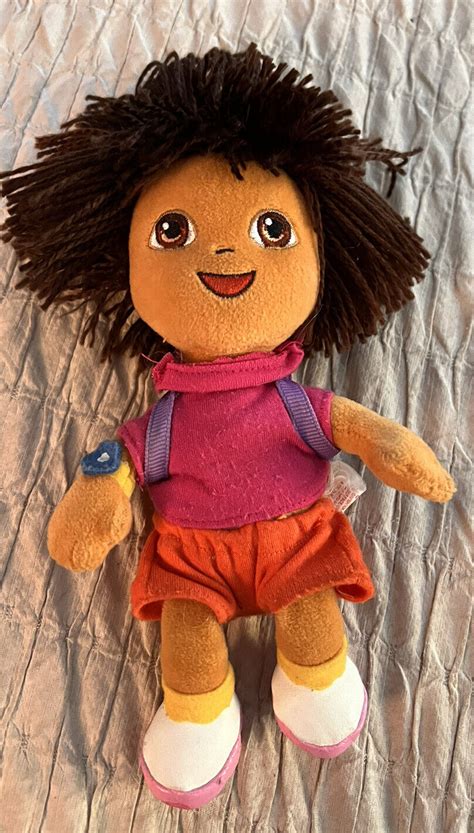 Ty Beanie Baby Dora The Explorer 7 Inch Ebay