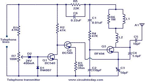 Simple Radio Transmitter Circuit Diagram Pdf